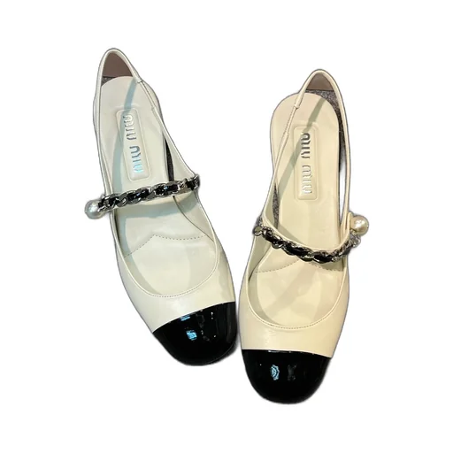 Round-Headed High-Heeled Sandals