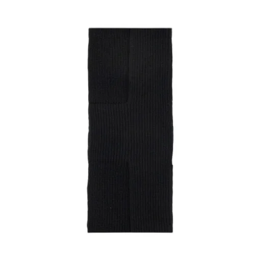 Dries Van Noten Ribbed Knit Scarf