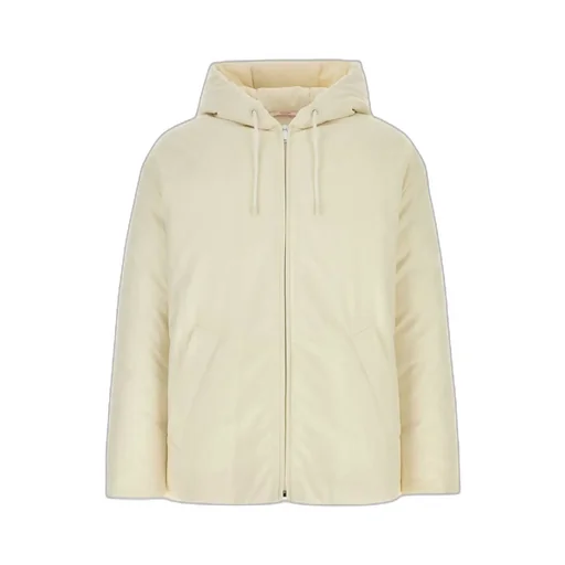 Valentino Drawstring Hooded Padded Jacket