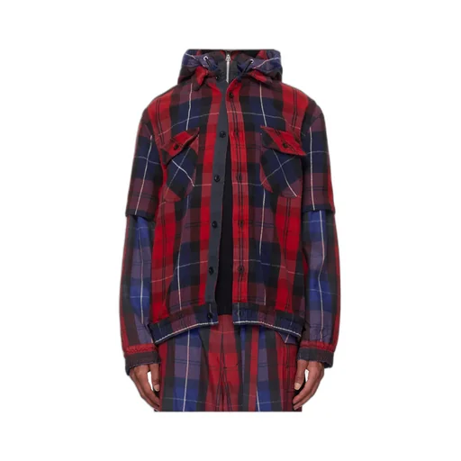 Checked Sweater