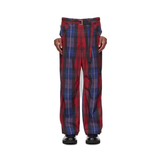 Check Casual Pants