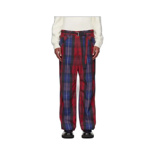 Check Casual Pants