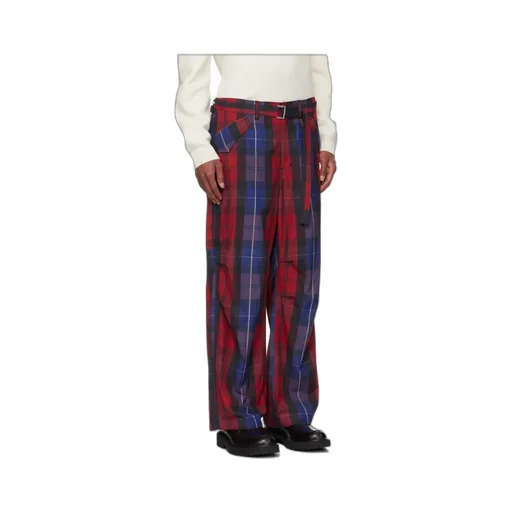Check Casual Pants