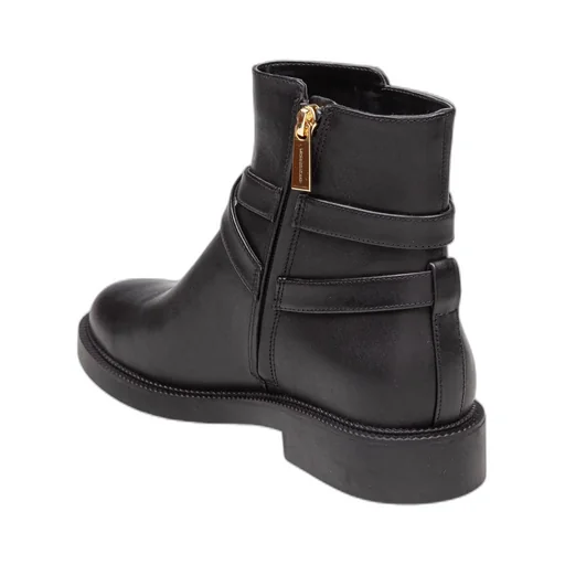 Michael Kors Abigail Logo Plaque Ankle Boots