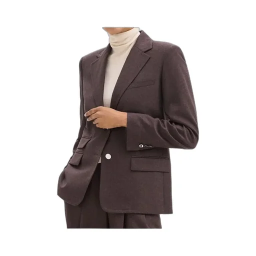 Long-Sleeved Suit Coat