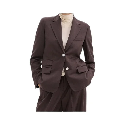 Long-Sleeved Suit Coat