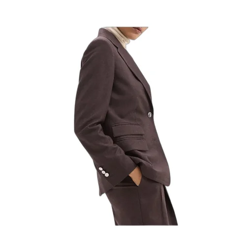 Long-Sleeved Suit Coat
