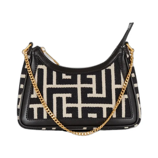 Balmain B-Army Monogrammed Shoulder Bag