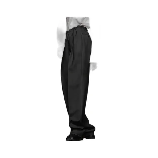 Maison Margiela Drawstring Straight-Leg Trousers