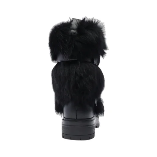 Gianvito Rossi Maverick Buckle Detailed Biker Boots