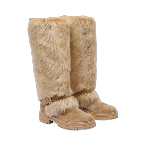 Gianvito Rossi Maverick Buckle Detailed Boots