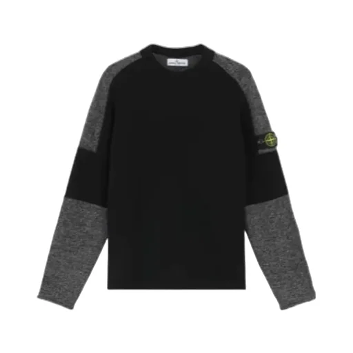 Stone Island Junior Compass-Badge Crewneck Jumper