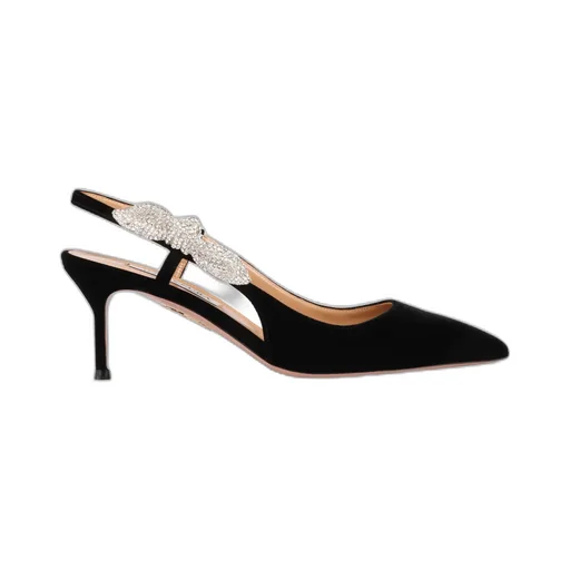 Aquazzura Very Bow Tie Embellished Pumps