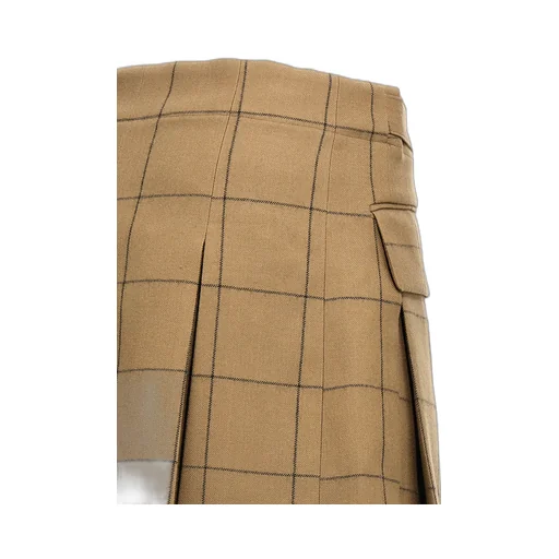 Sacai Windowpane Checked Bermuda