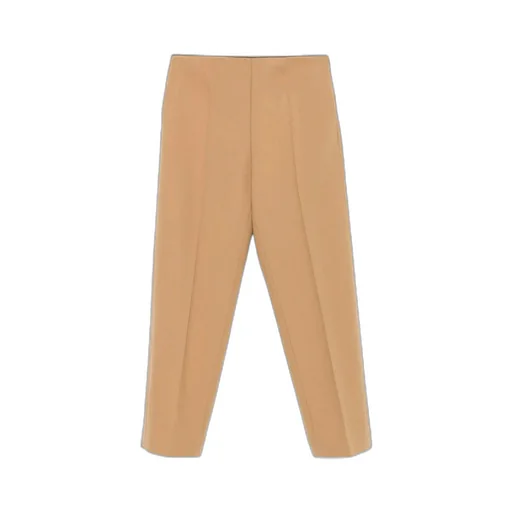 Gabardine Straight Pants