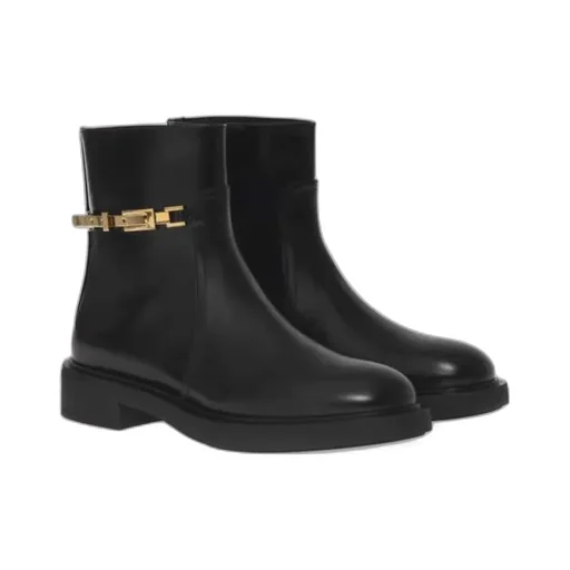 Round-Head Short Boots