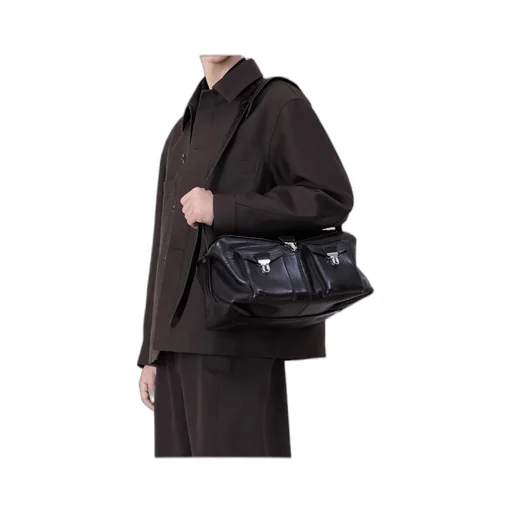 Lemaire Single-Breasted Straight Hem Shirt Jacket