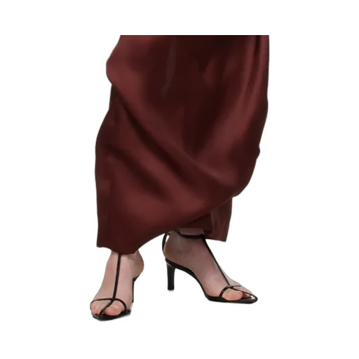 Khaite Olula Satin Skirt