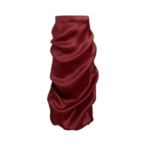 Khaite Olula Satin Skirt