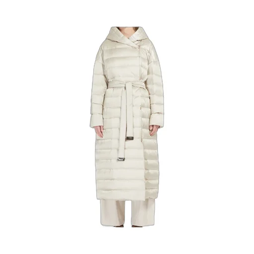Max Mara The Cube Button Detailed Belted Jacket