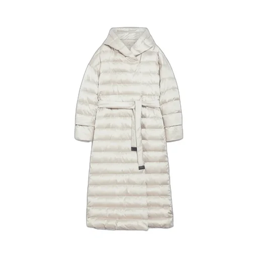 Max Mara The Cube Button Detailed Belted Jacket
