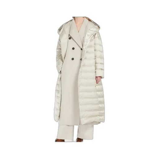 Max Mara The Cube Button Detailed Belted Jacket
