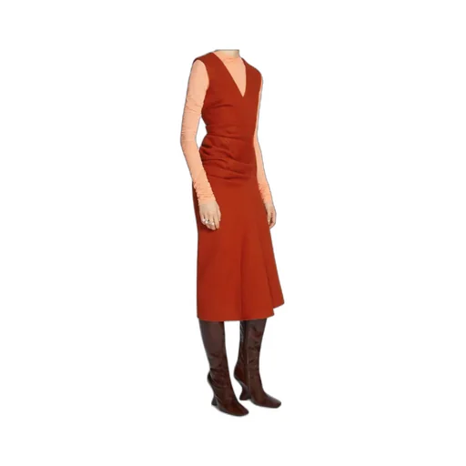 Pendant Wool Dress