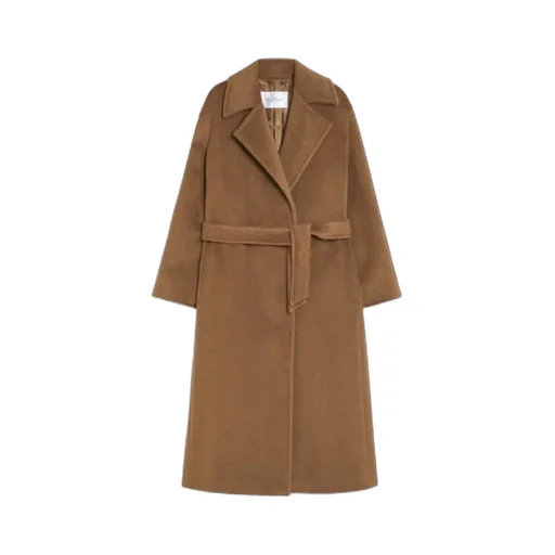 Max Mara Belted Long-Sleeved Coat