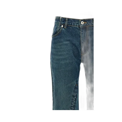 Y/Project Faded Effect Flared Jeans