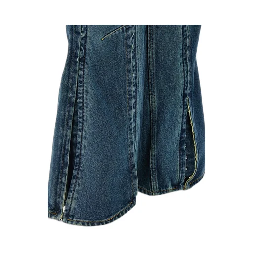Y/Project Faded Effect Flared Jeans