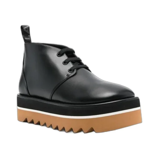 Stella Mccartney Sneak-Elyse Lace-Up Desert Boots