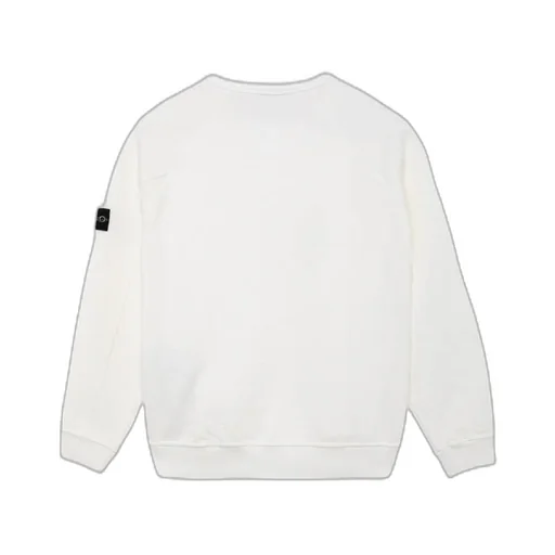 Stone Island Junior Compass-Badge Straight Hem Hoodie