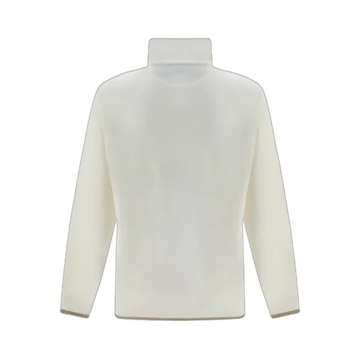 Brunello Cucinelli Logo Embroidered Turtleneck Sweatshirt