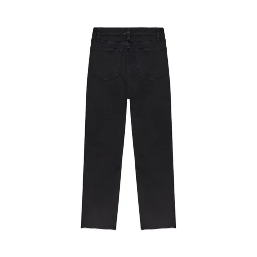 Frayed-Hem Jeans