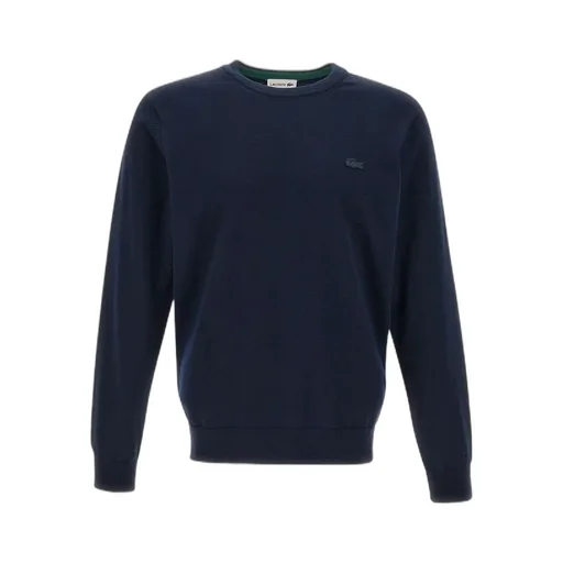 Lacoste Logo Patch Crewneck Knitted Jumper