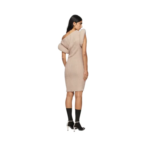 Chunky-Knit Mini Dress