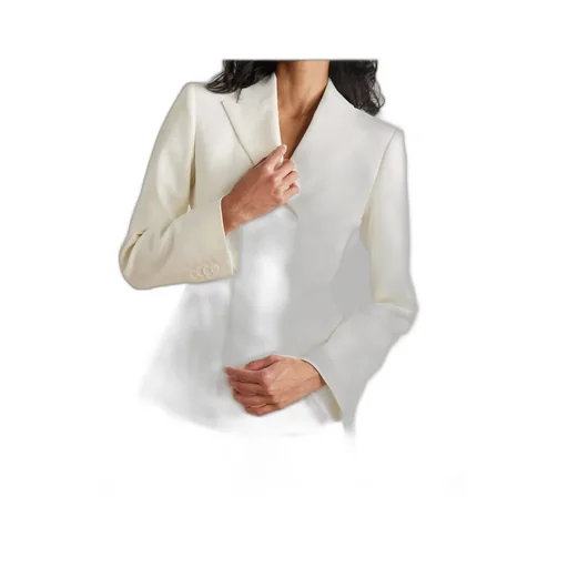 Long-Sleeved Suit Coat