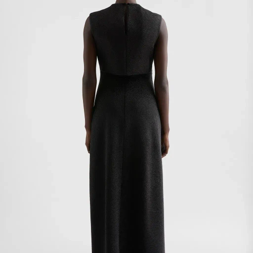 Lurex Jersey Evening Dress