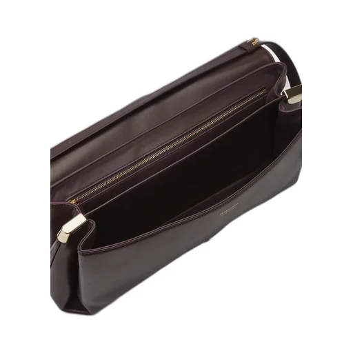 Front Flip Large Shoulder Bag