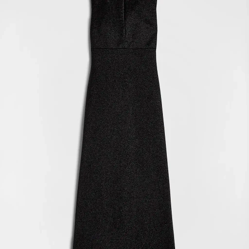 Lurex Jersey Evening Dress