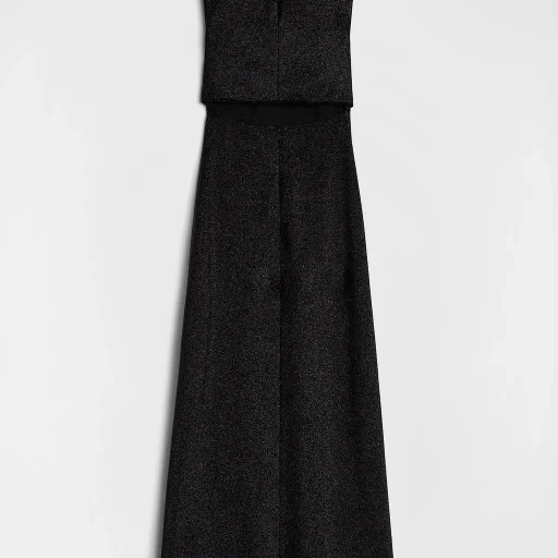 Lurex Jersey Evening Dress