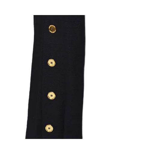 Patou Button-Detailed Tweed Flared Trousers
