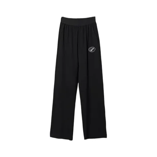 Logo Patch Casual Pants