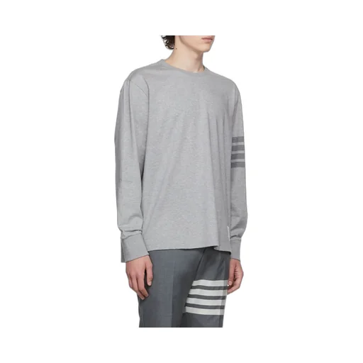 Thom Browne 4-Bar Stripe Crewneck Sweatshirt