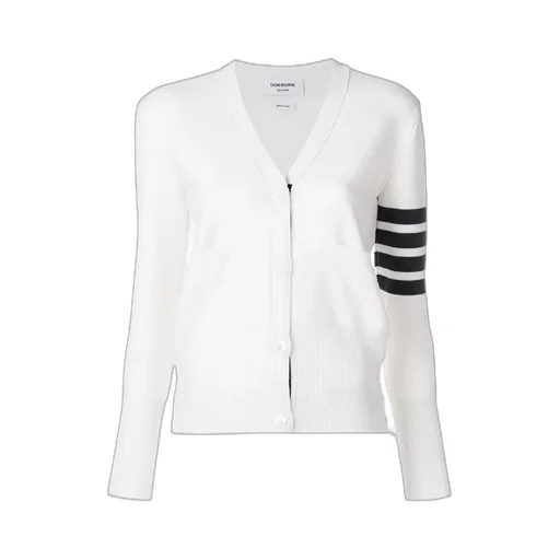 Thom Browne 4-Bar Milano Stitch Buttoned Cardigan