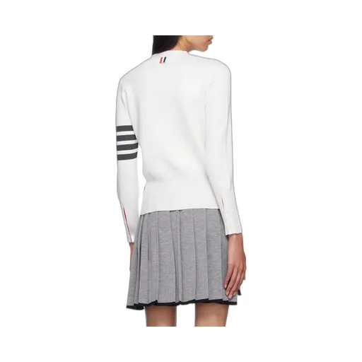 Thom Browne 4-Bar Milano Stitch Buttoned Cardigan