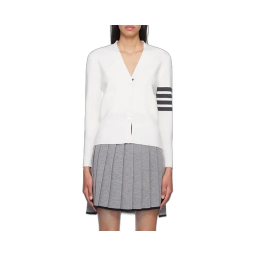 Thom Browne 4-Bar Milano Stitch Buttoned Cardigan