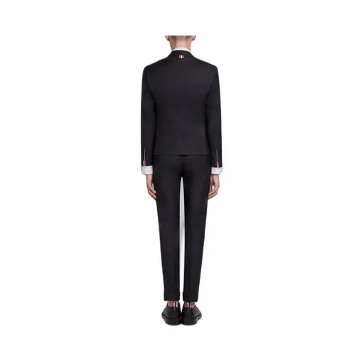 Super 120S Twill Suit With Tie