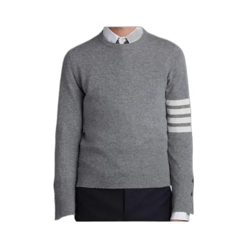 Thom Browne 4-Bar Crewneck Jumper