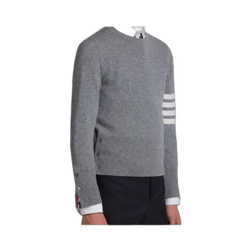 Thom Browne 4-Bar Crewneck Jumper